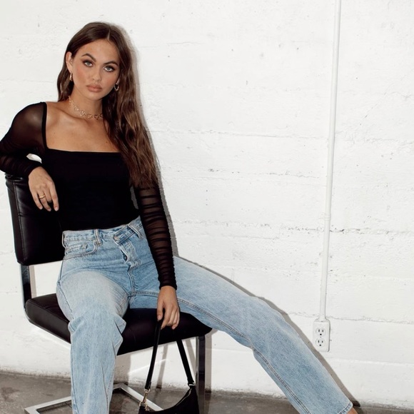 SOLD. Princess Polly Delany Bodsuit - Picture 2 of 4